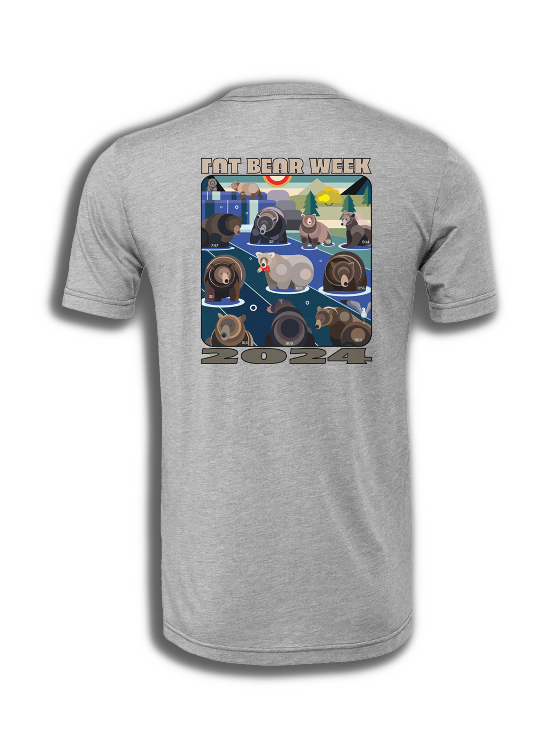 2024 Fat Bear Week I Voted T-shirt