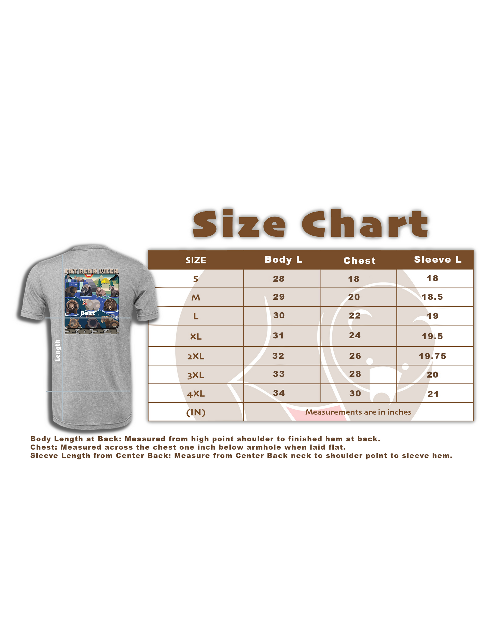 2024 Fat Bear Week I Voted T-shirt-5