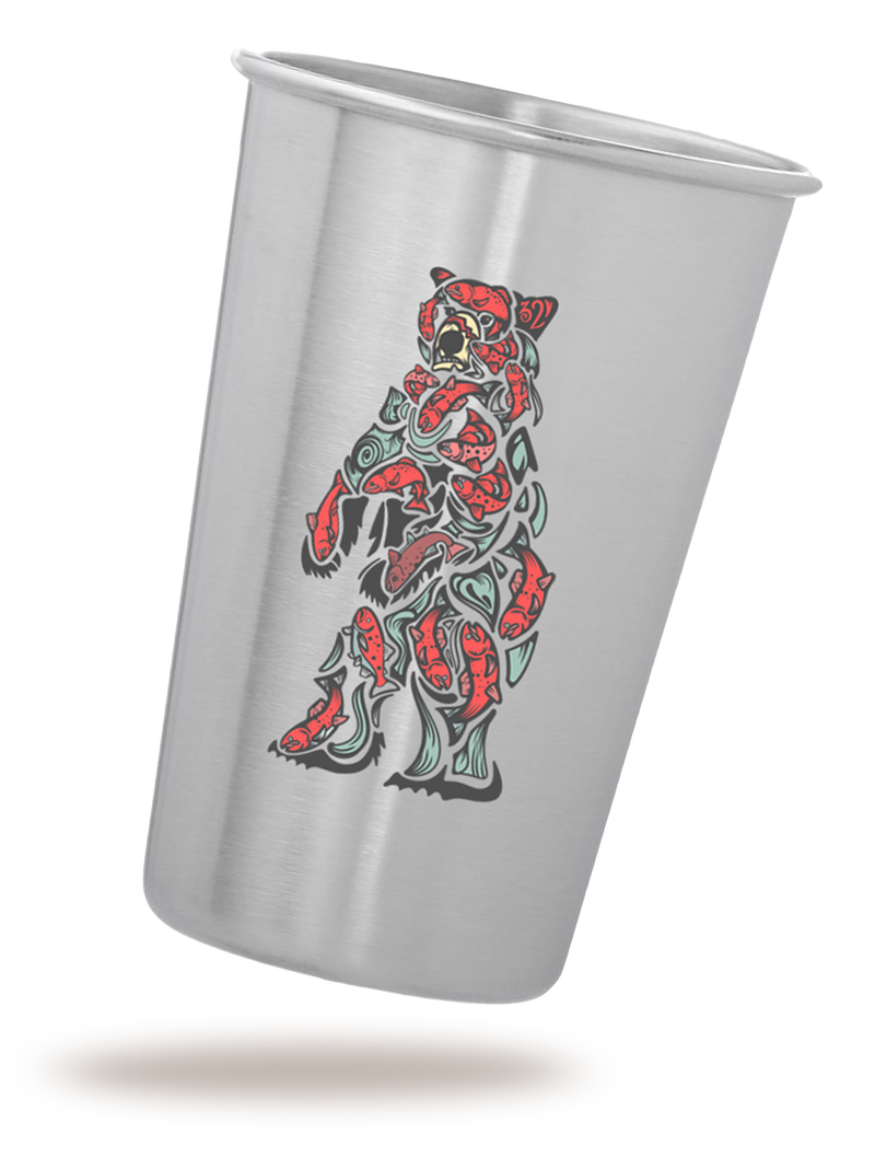 32 Chunk Stainless Steel Pint Cup-1