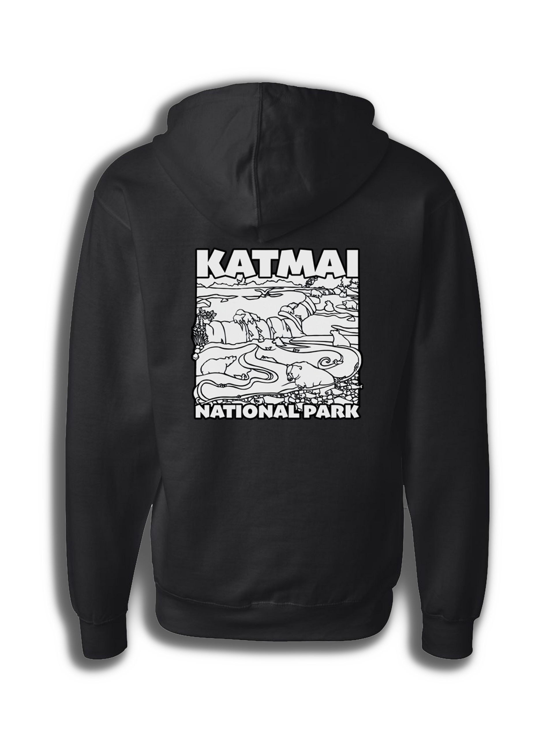 Katmai Brooks Falls Hoodie