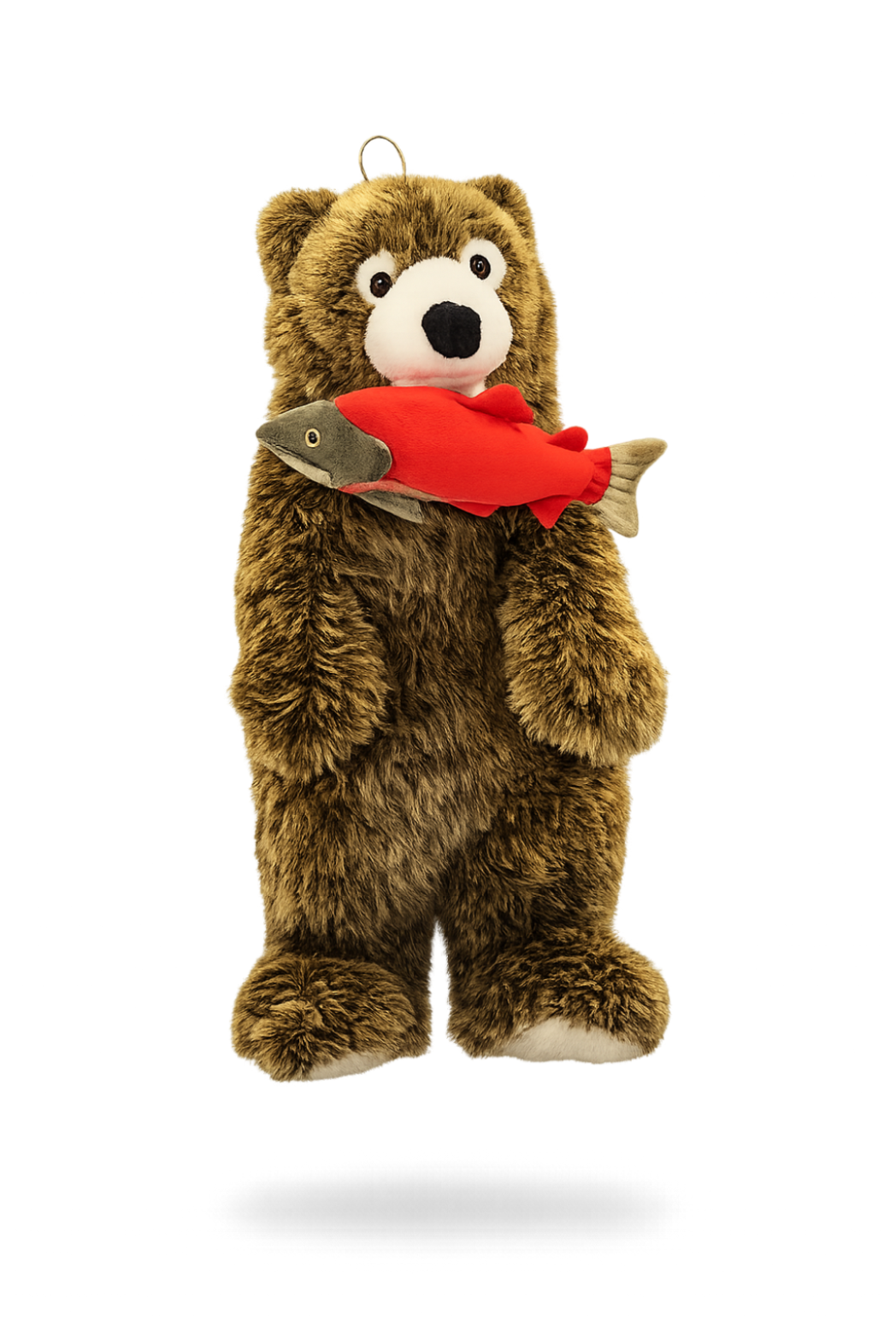 Katmai Fat Bear with Salmon Plush-1