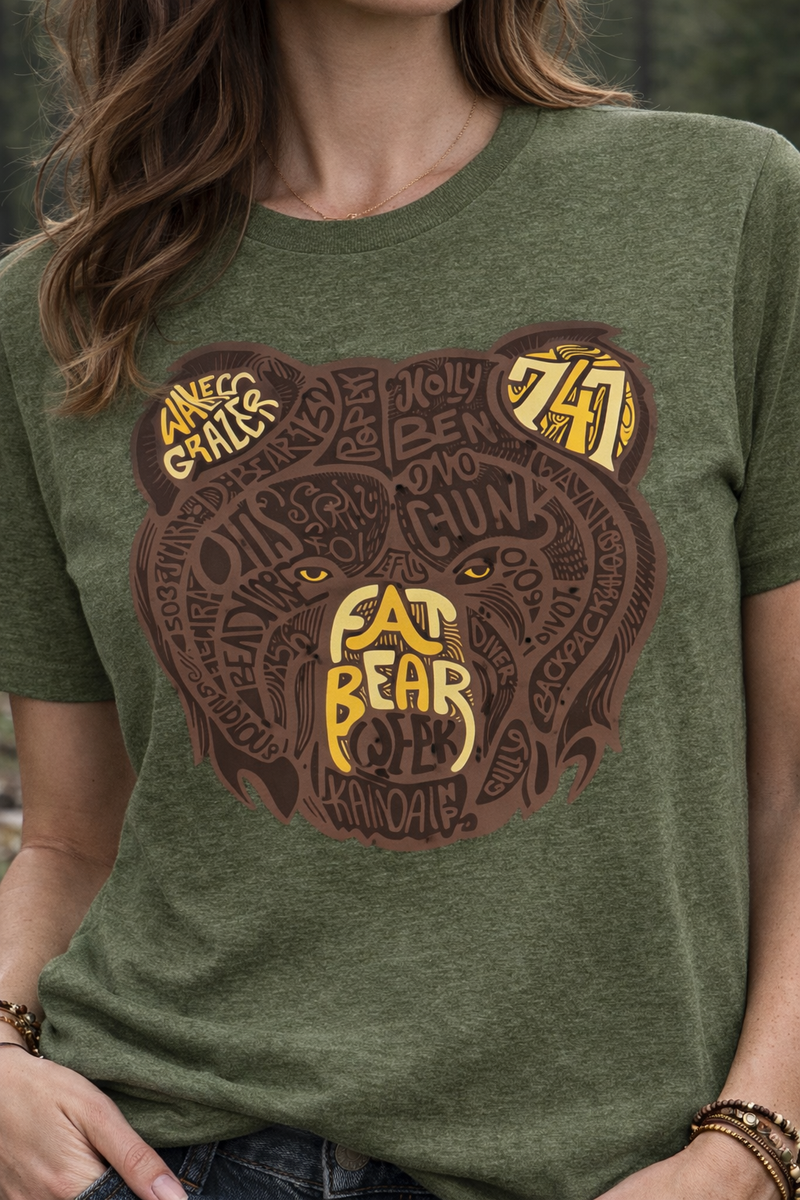 Fat Bear Legends T-shirt-7