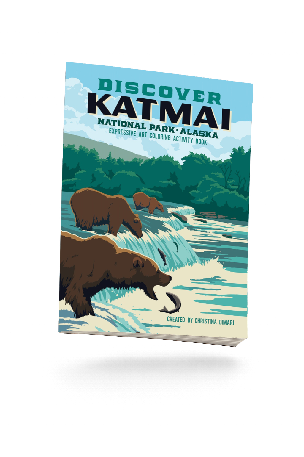 Discover Katmai National Park  Coloring Activity Book