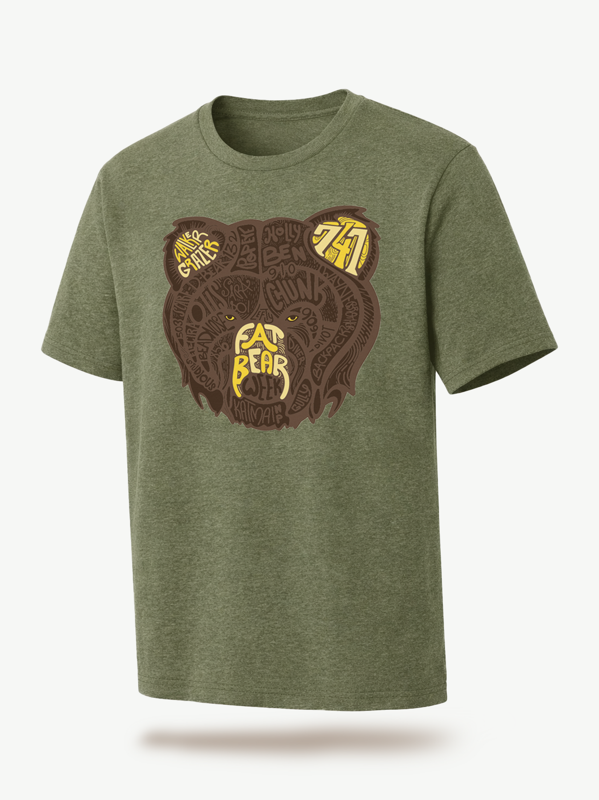 Fat Bear Legends T-shirt-1