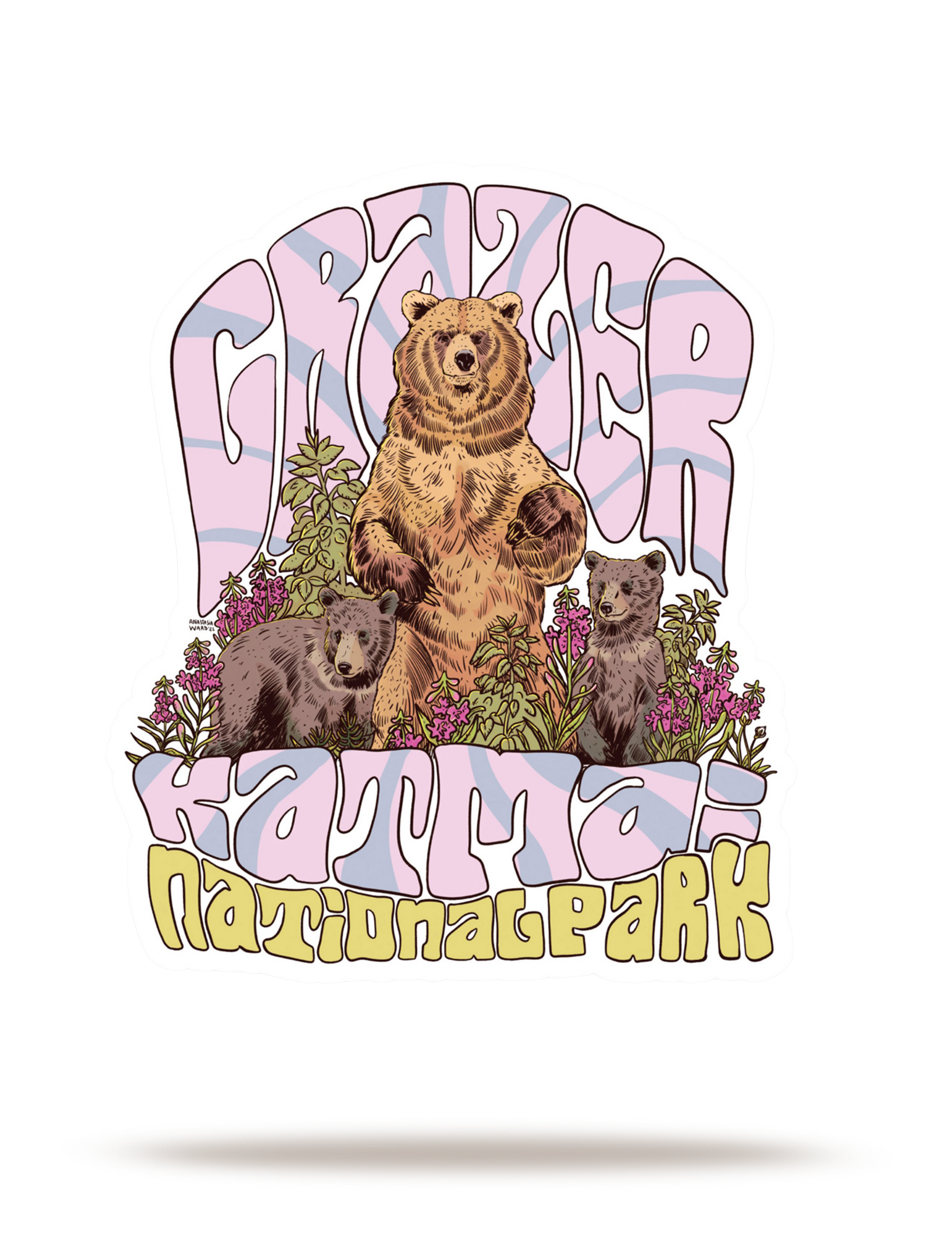 Anastasia Ward 128 Grazer Sticker