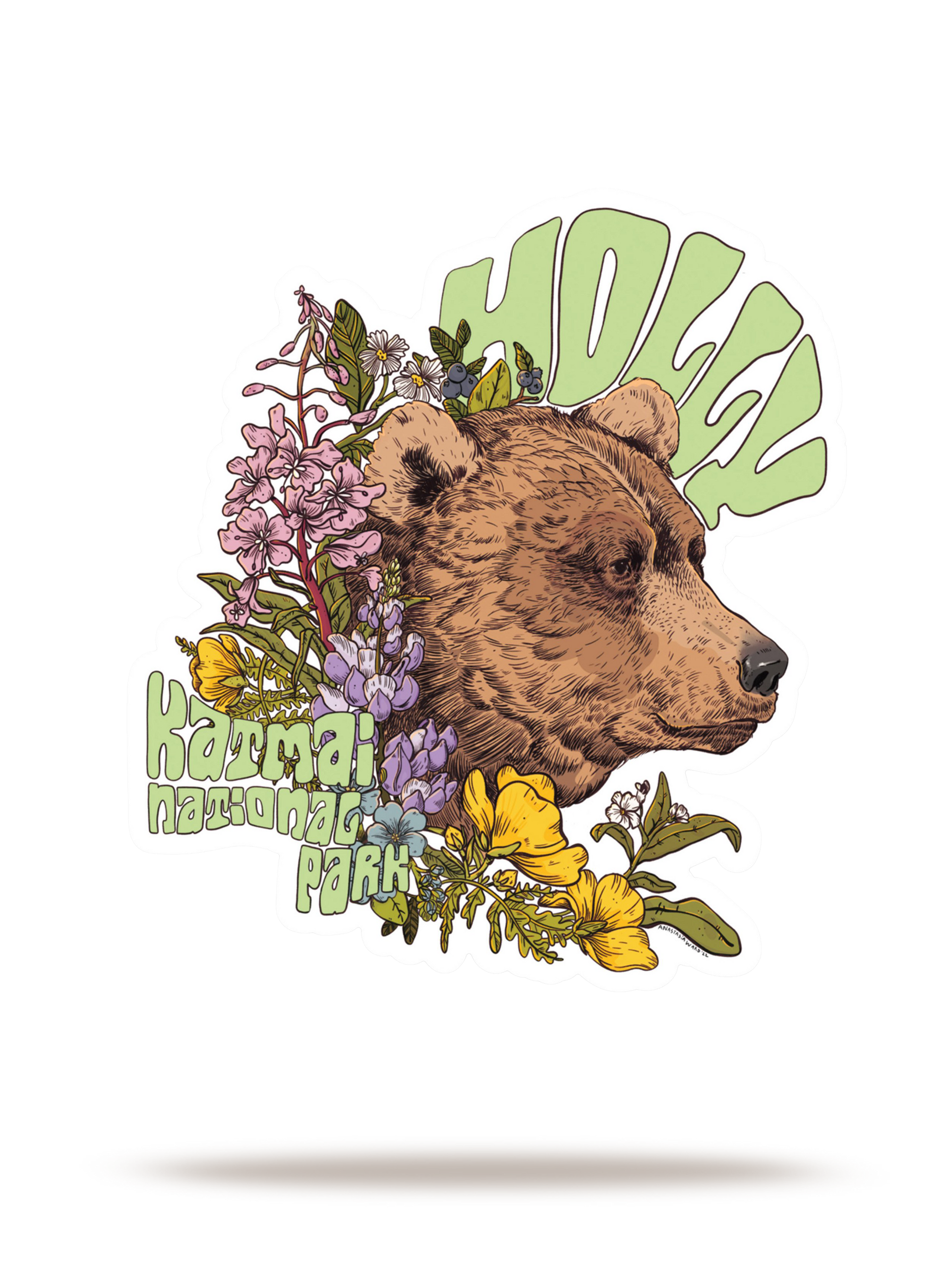 Anastasia Ward 435 Holly Sticker