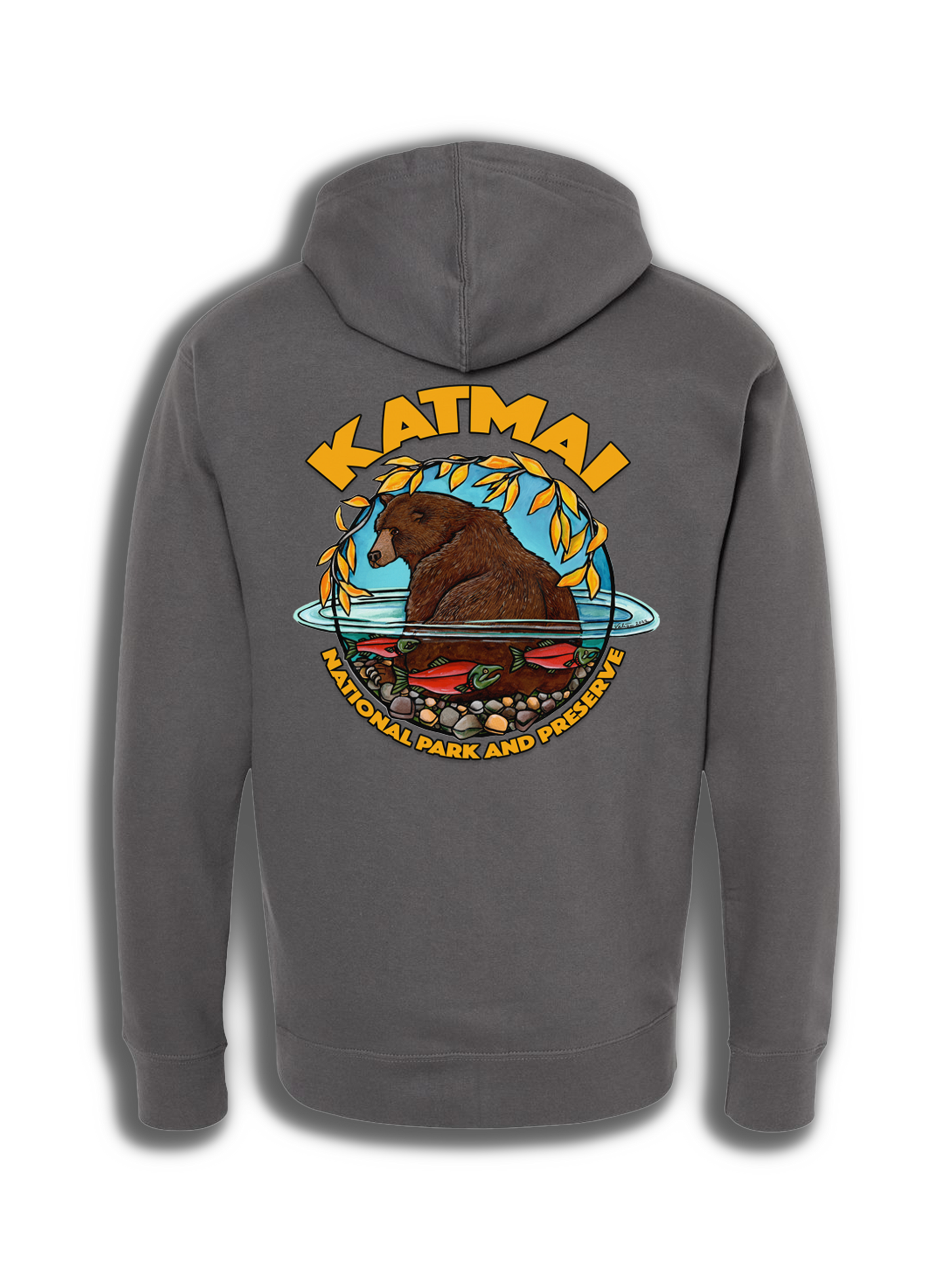 Katmai Fat Bear 747 Hoodie