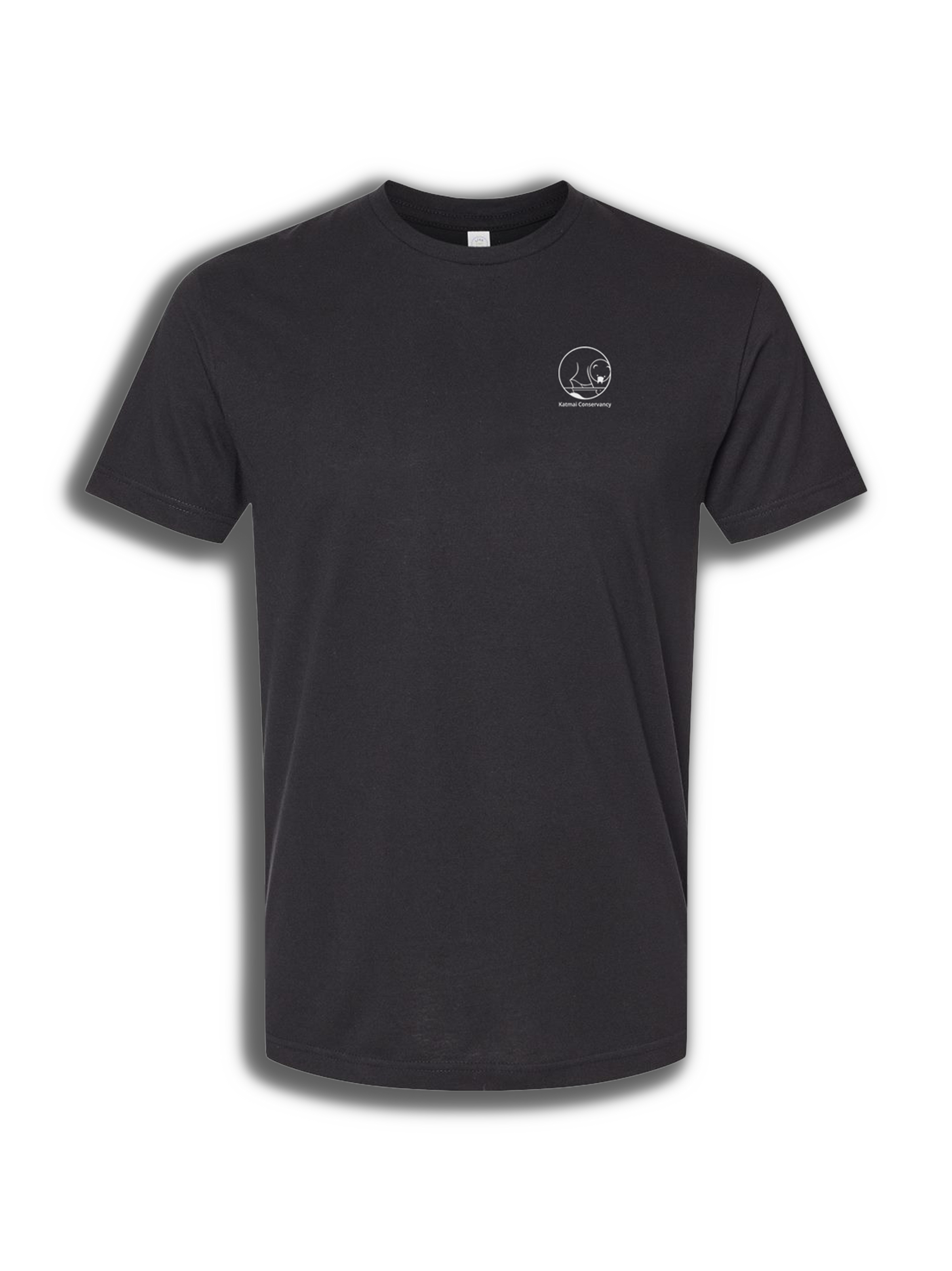 Katmai Brooks Falls Black T-shirt-2