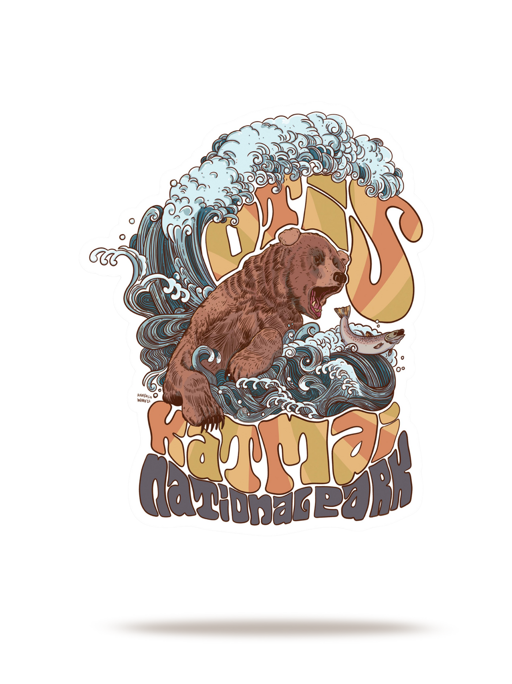 Anastasia Ward 480 Otis Sticker-1