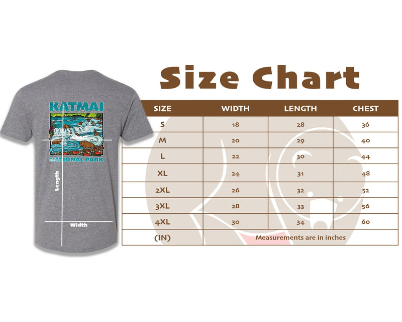 Katmai Brooks Falls T-shirt-3