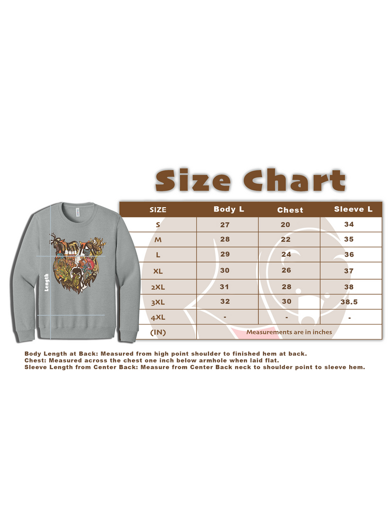 Katmai Wildlife Bear Crewneck-4